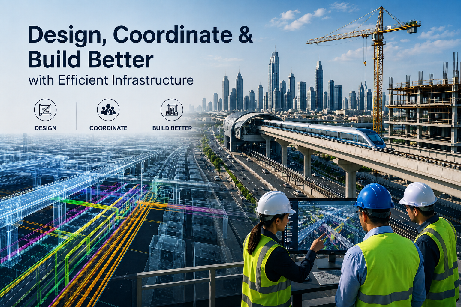Infrastructure BIM Services: Infrastructure Projects Are Designed and Delivered