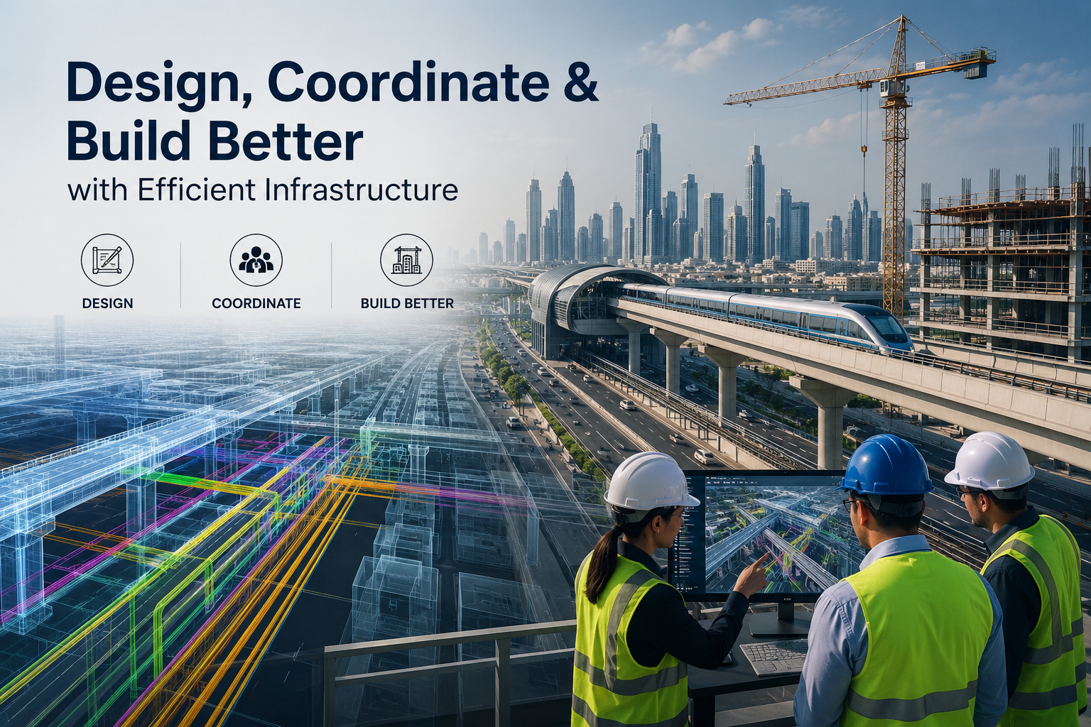 Infrastructure BIM Services: Infrastructure Projects Are Designed and Delivered