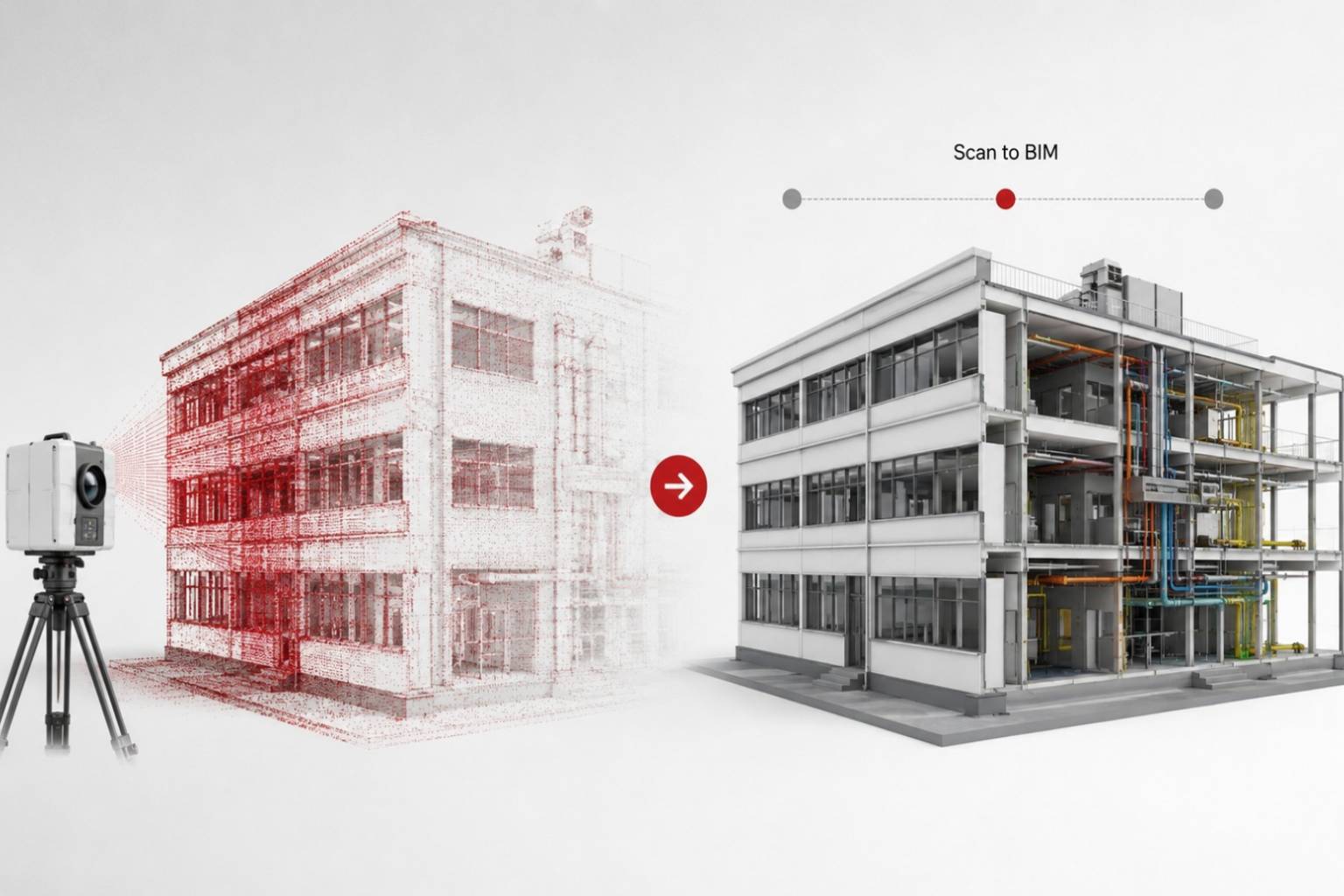 Scan to BIM Services in UAE: Transforming Existing Buildings into Accurate BIM Models